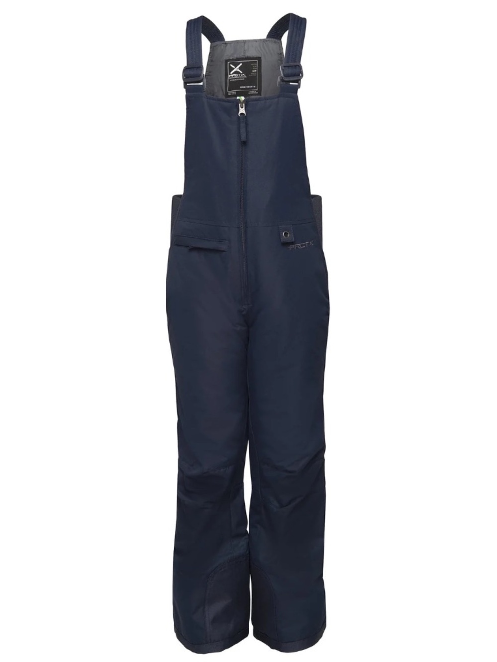 Arctix Kids Navy Insulated Snow Bib Ski Snowboard Pants Size Small 8